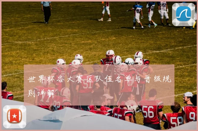 世界杯各大赛区队伍名单与晋级规则详解