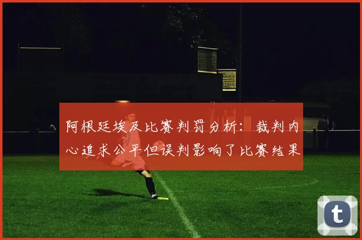 阿根廷埃及比赛判罚分析:裁判内心追求公平但误判影响了比赛结果