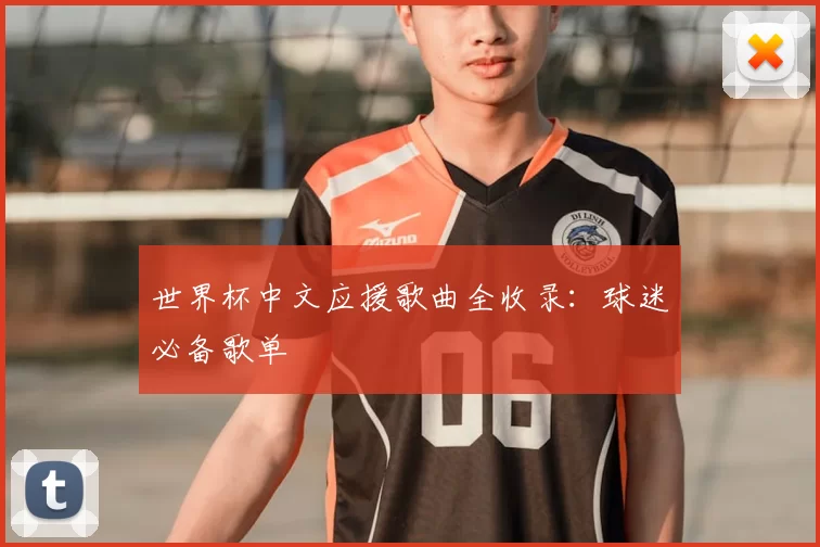 世界杯中文应援歌曲全收录：球迷必备歌单